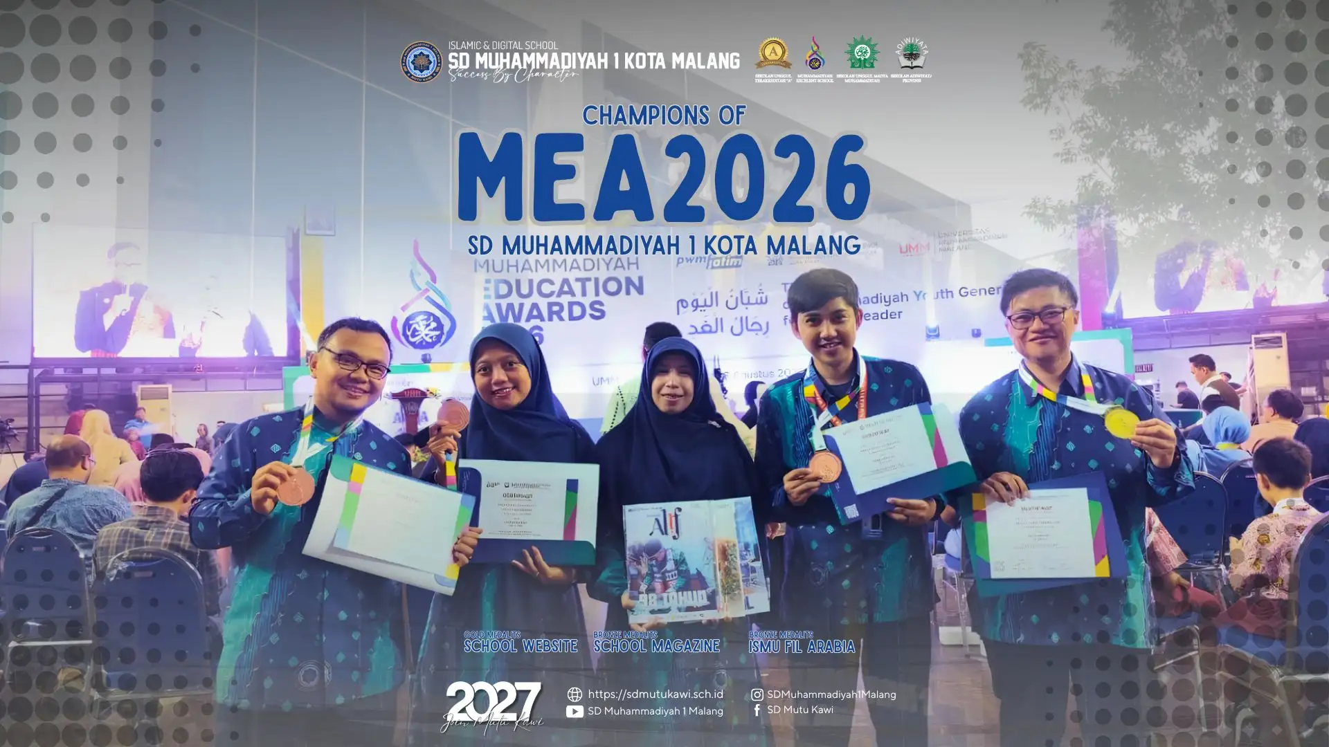 SD Mutu Kawi Raih Empat Medali di Muhammadiyah Education Awards 2026