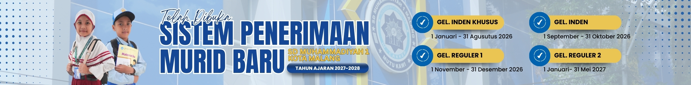 SPMB SD Mutu Kawi 2027-2028